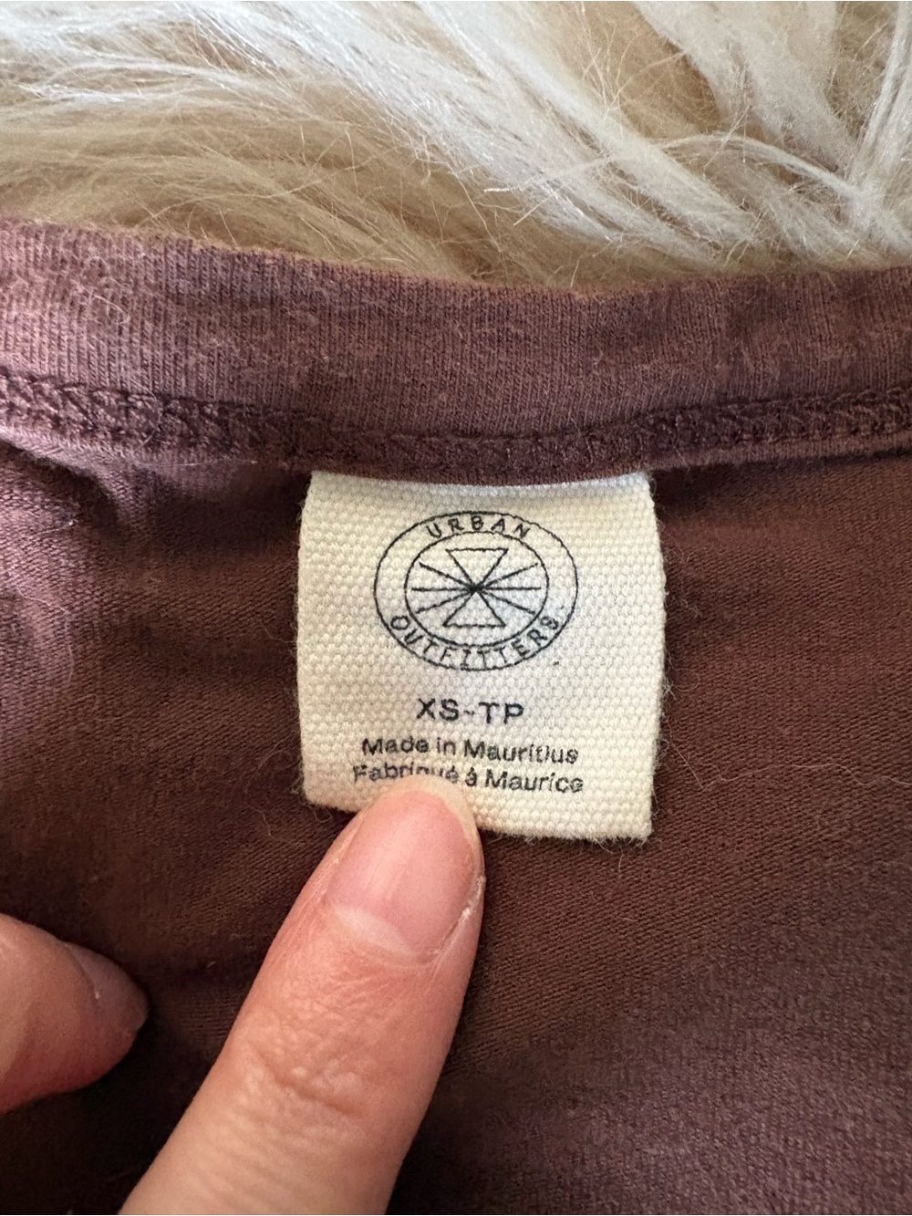 Brown Ballet Wrap Top - Picture 3 of 4